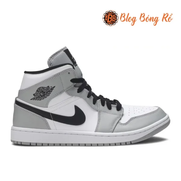 Giày bóng rổ Jordan 1 Mid Smoke Grey